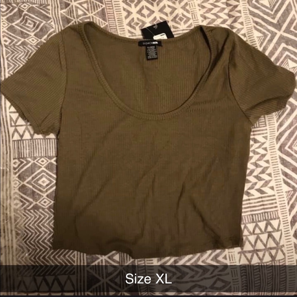 Olive green shirt women’s